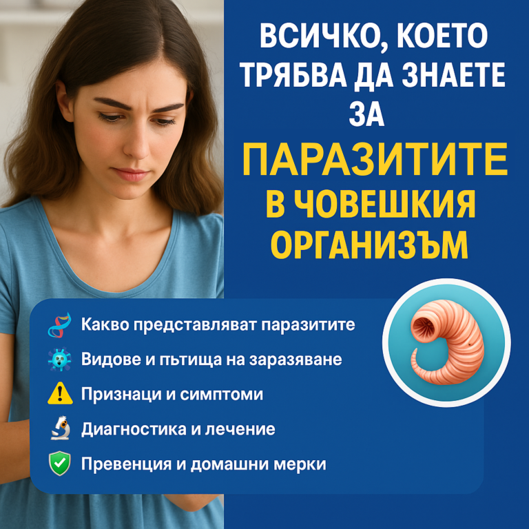 Всичко, което трябва да знаем за паразитите в човешкия организъм