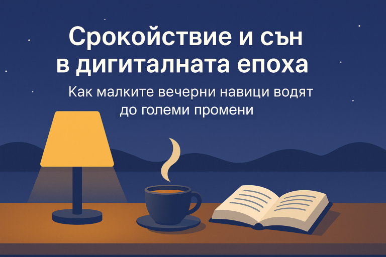 Спокойствие и сън в дигиталната епоха